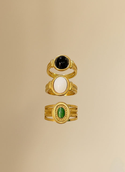Classic Heritage Cabochon Rings