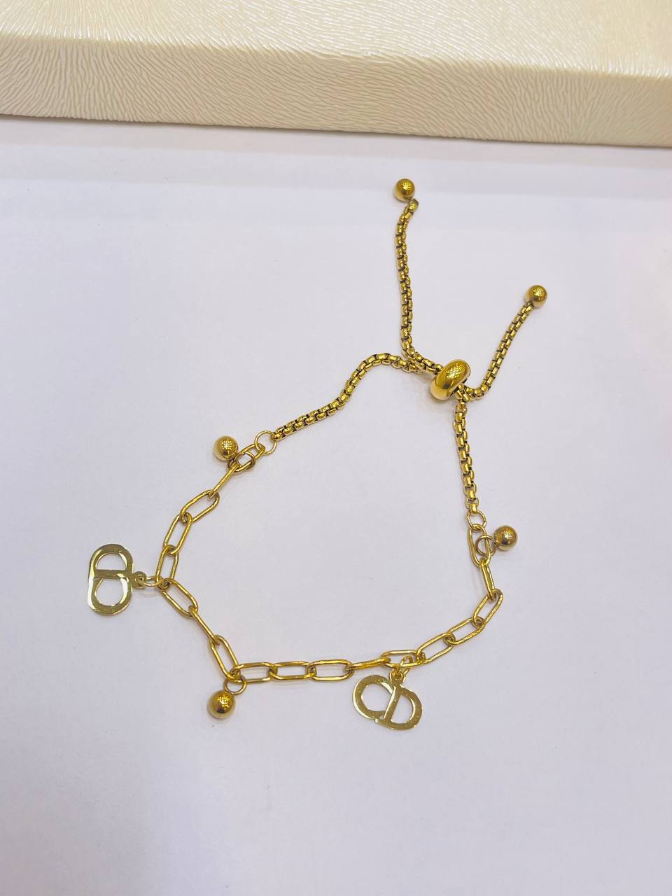 Golden Icon Charm Bracelet