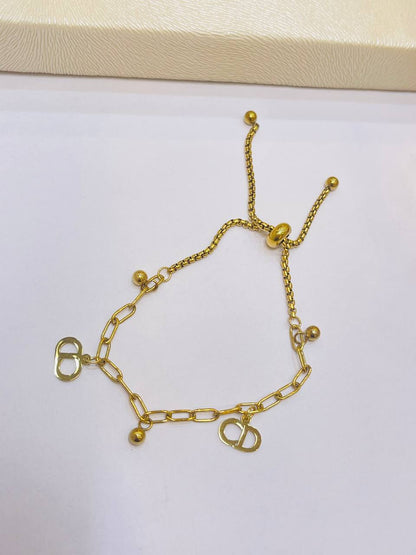 Golden Icon Charm Bracelet