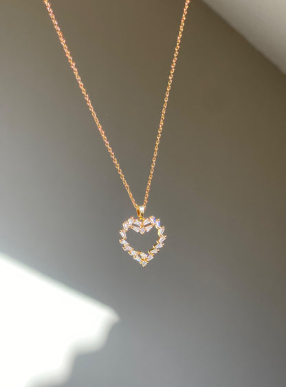 Golden Heart Locket