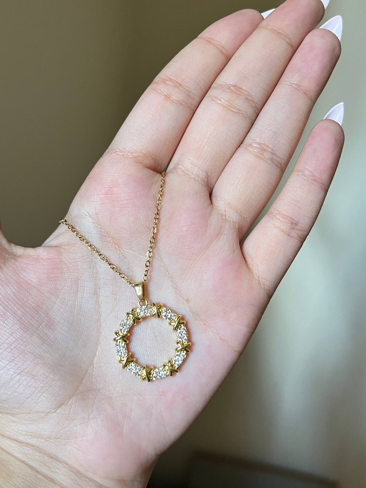 Sunburst Halo Necklace