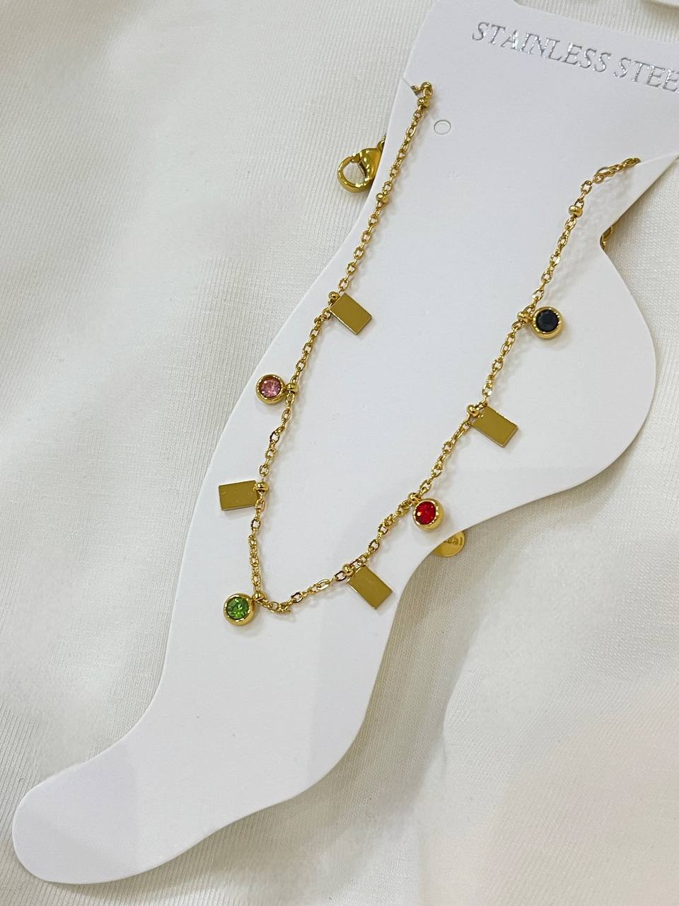 Gem Drops Anklet
