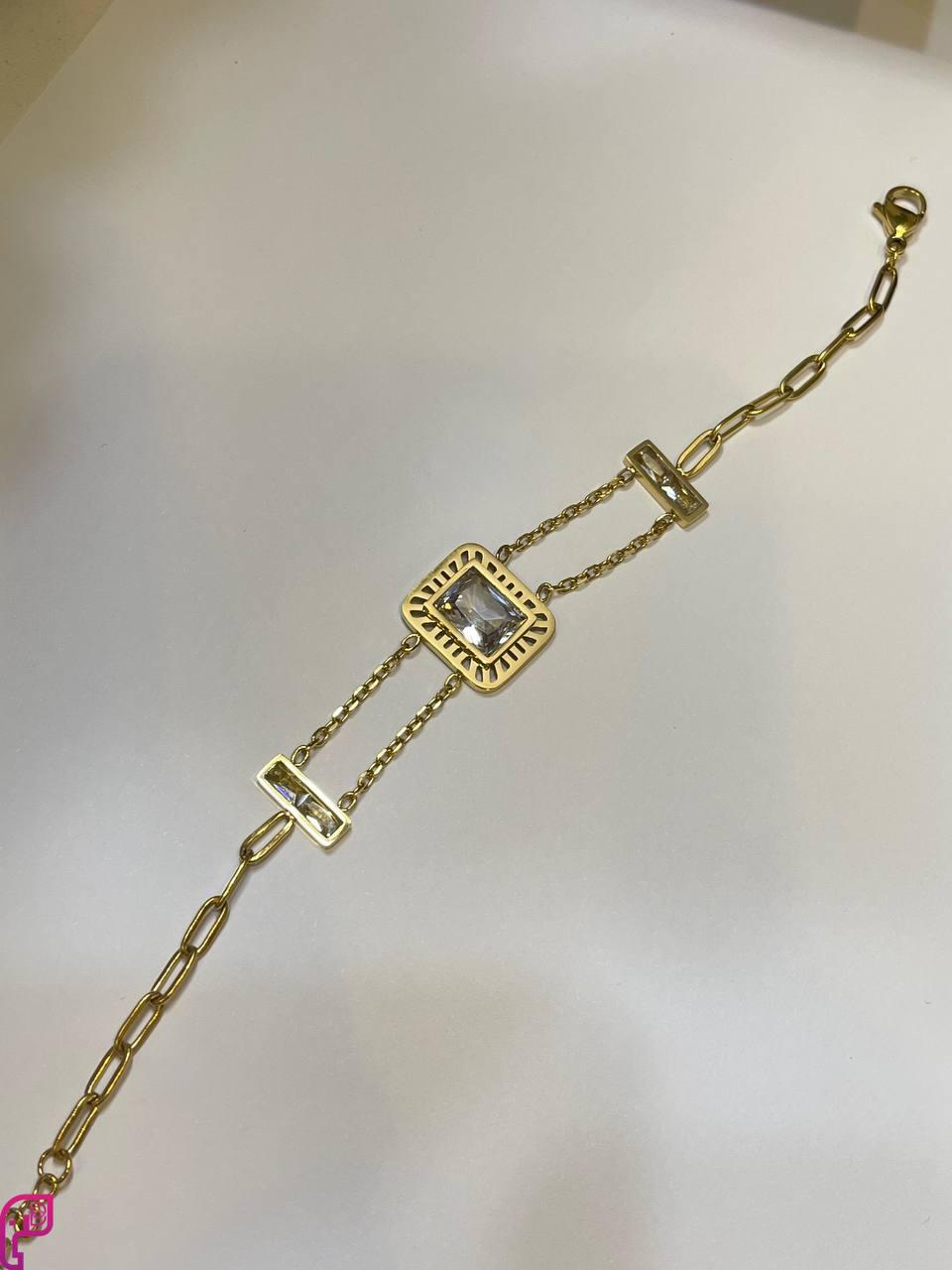 Modern Gemstone Bracelet