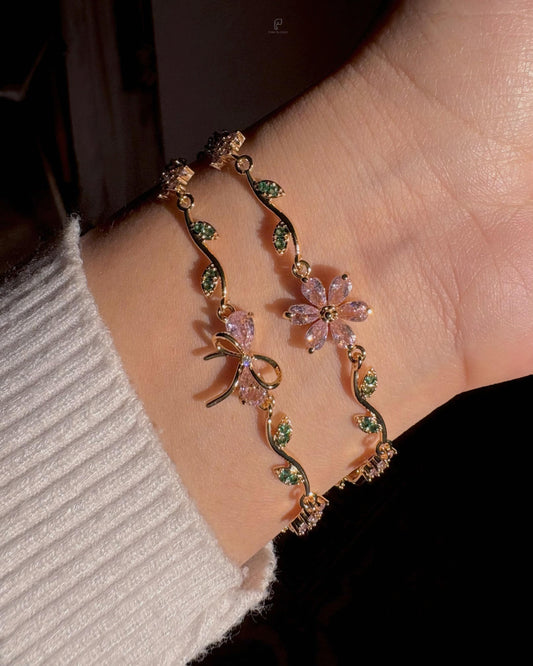 Pink Bloom Bracelet