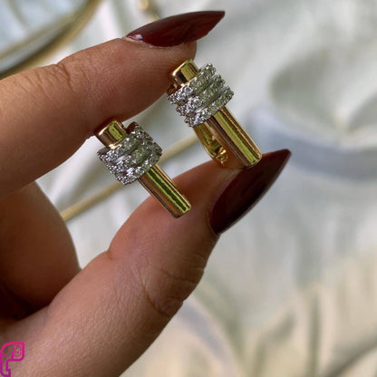 Glimmer Hoop Earrings