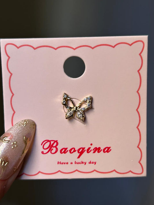Golden Butterfly Piercing