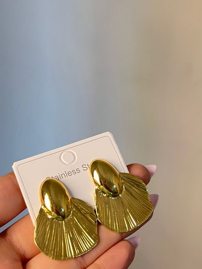 Ornate Gold Earrings