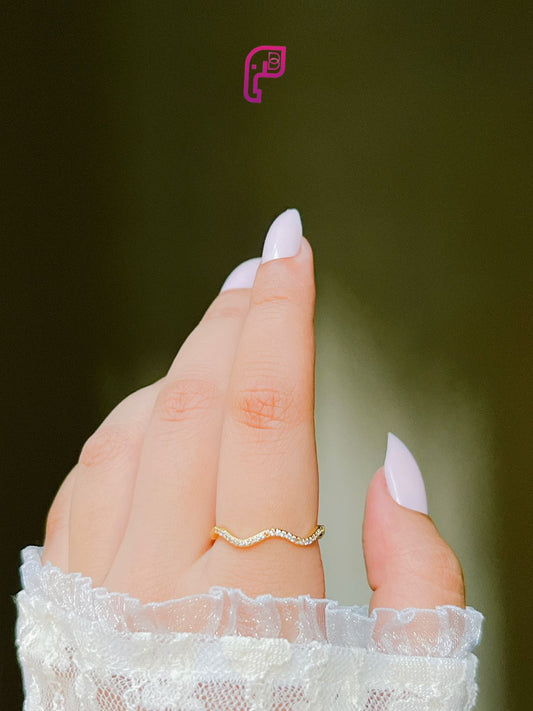 Delicate Wave Ring