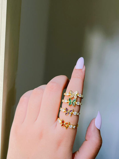 Enchanted Butterfly Ring