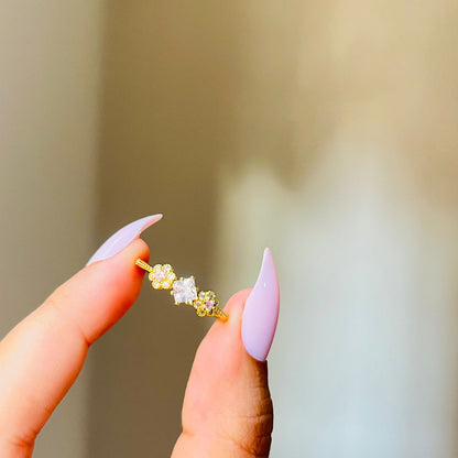 Tiny Blossom Ring