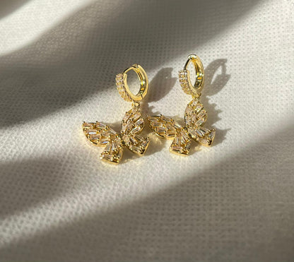 Fluttering Diamond Butterflies