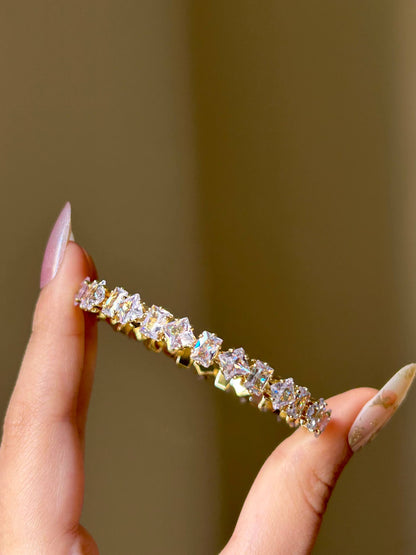 Radiant Emerald-Cut Bracelet