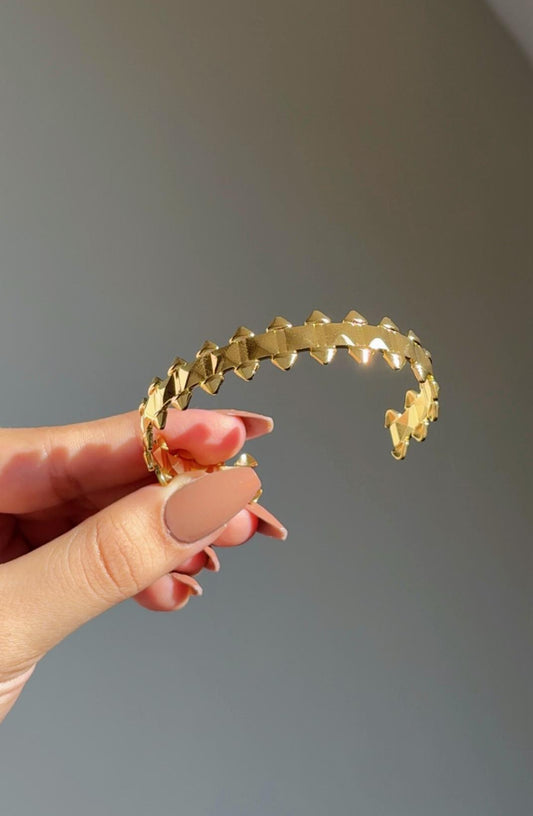 Gilded Edge Bangle