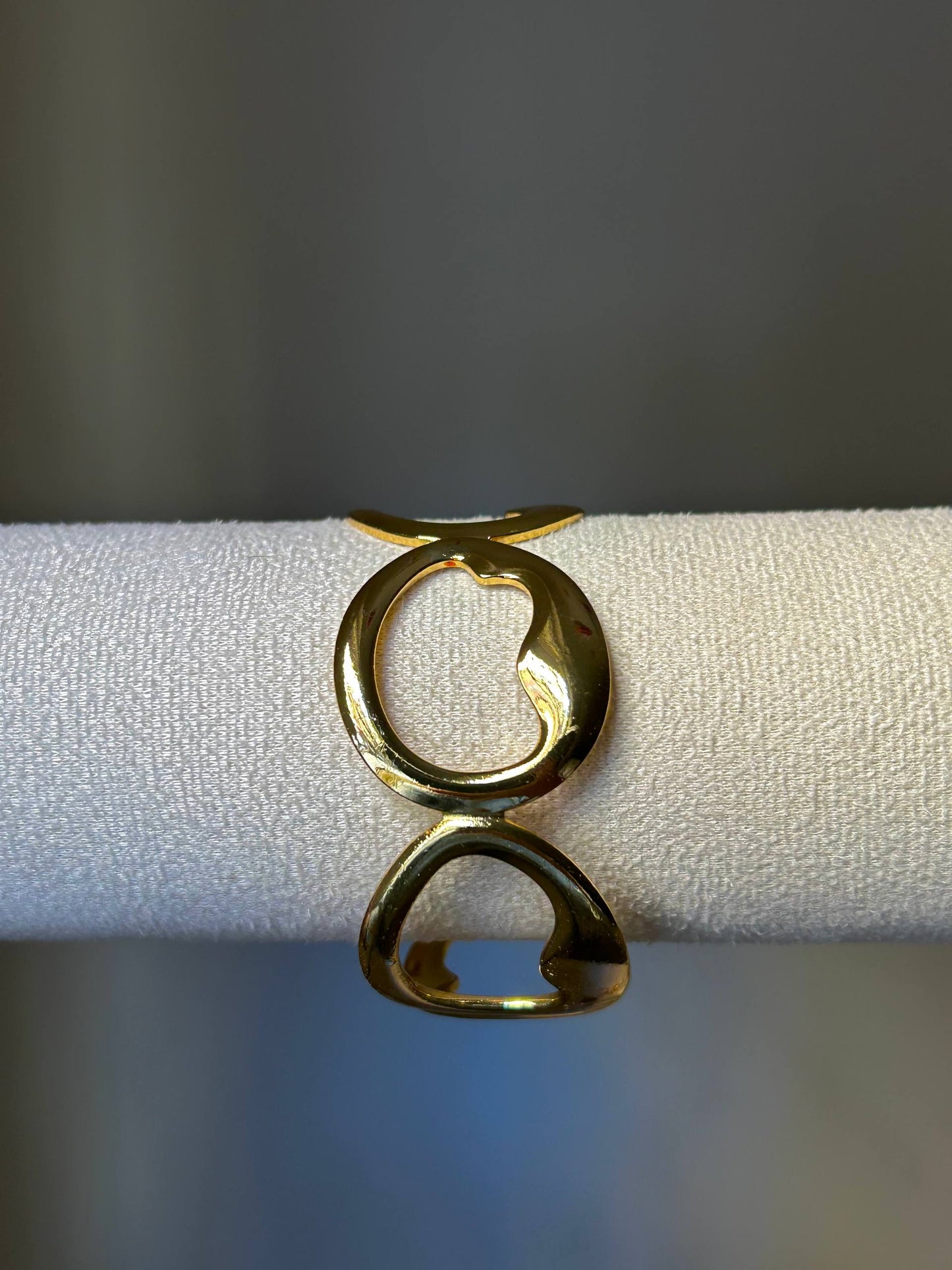 Organic Heart Statement Cuff