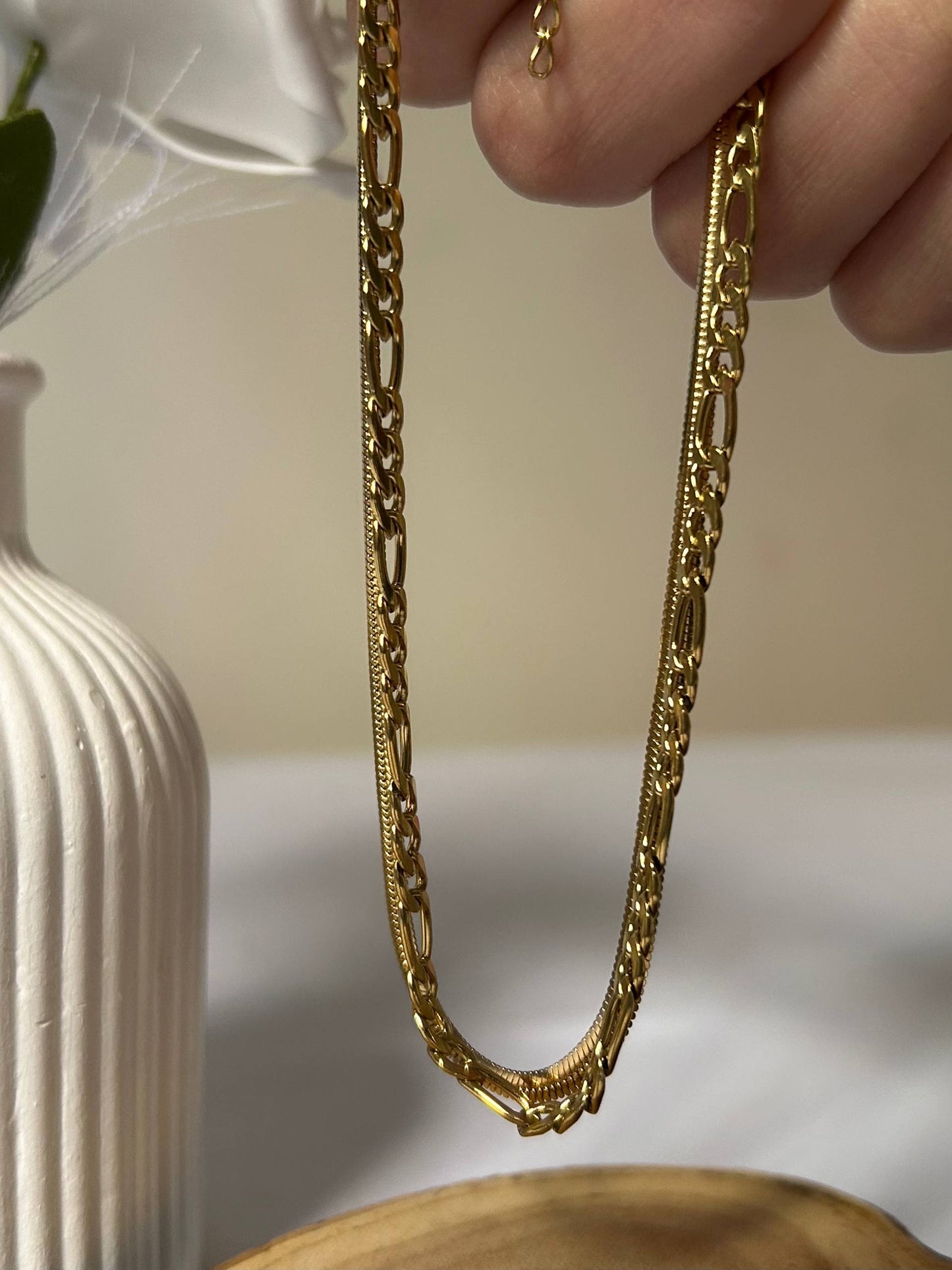 Urban Layered Duo Anklet