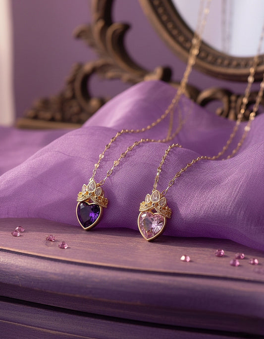 Rapunzel Crown necklace