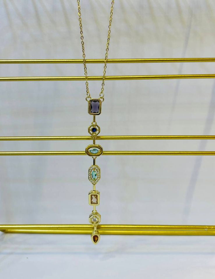 Colorful Stones Pendant