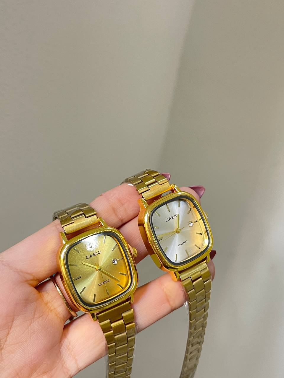 Classic Square Steel Watch