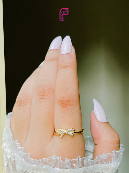 Dainty Bow Ring