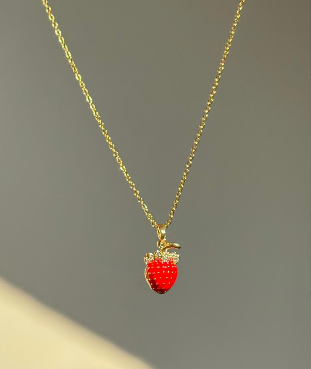 Sweet Strawberry Necklaces