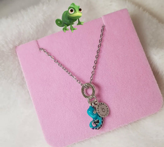 Pascal the Chameleon Necklace