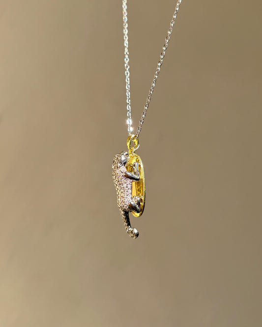 Sleek Leopard Necklace