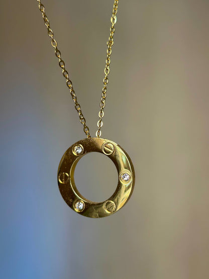 Timeless Orbit Necklace