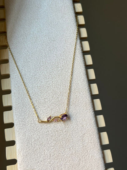Tulip Rose Necklace