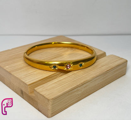 Celestial Gemstone Bangle