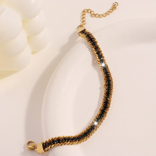 Grommet Tennis Bracelet