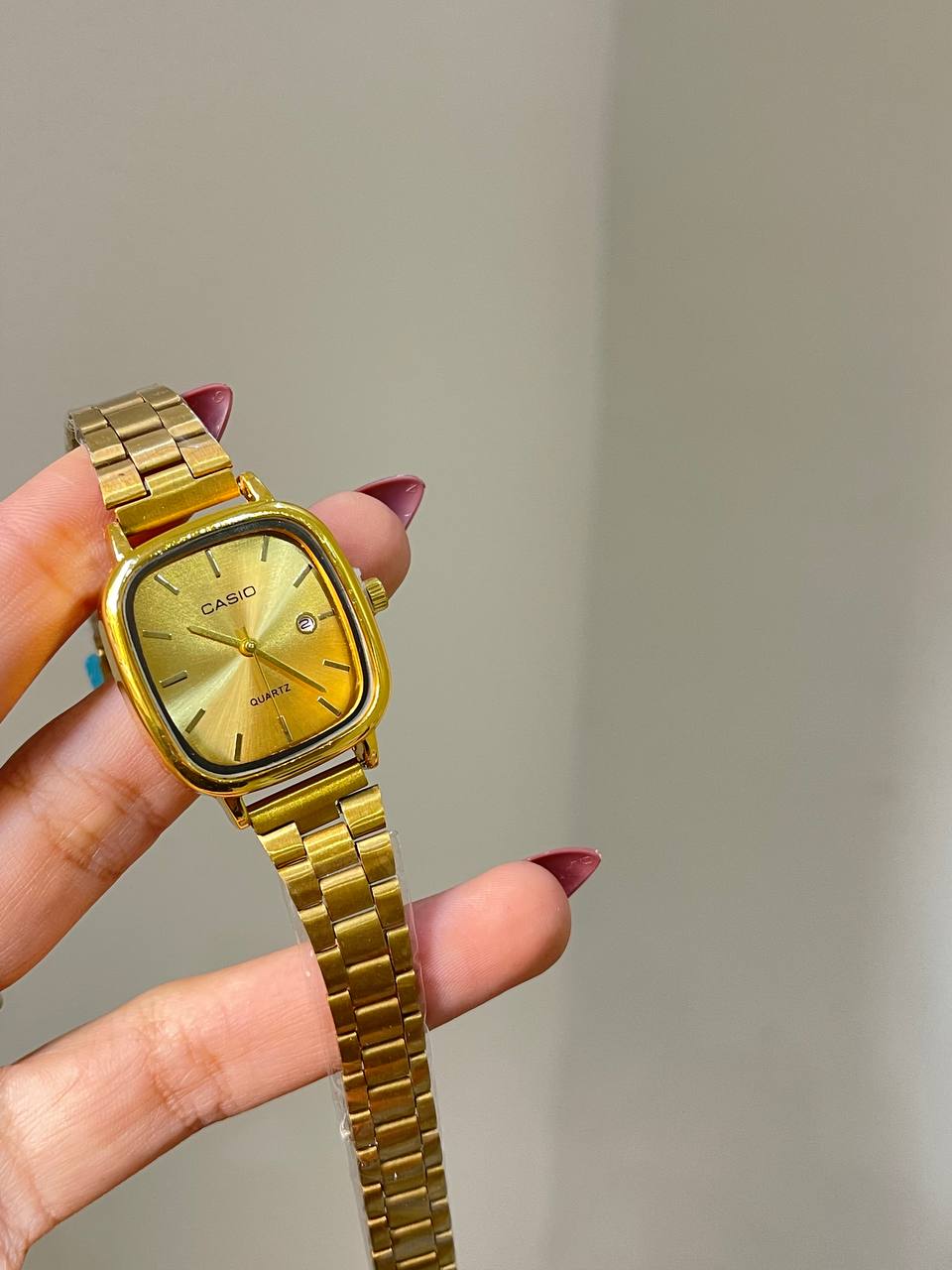 Classic Square Steel Watch