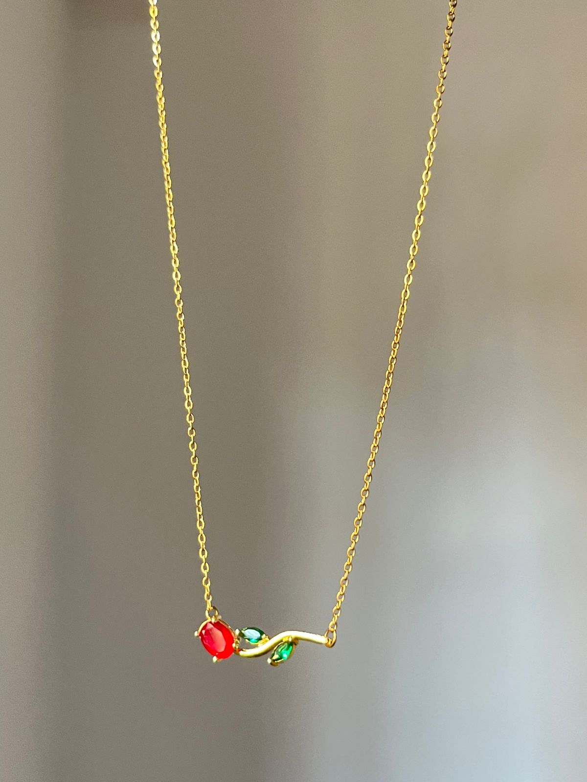 Tulip Rose Necklace