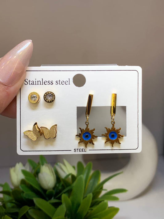 Celestial Charm Earring Set