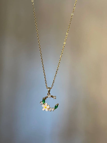 Colorful Floral Pendant