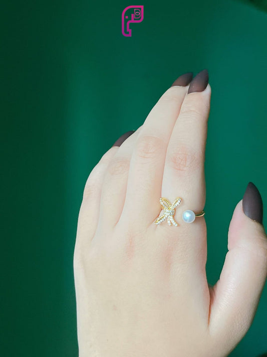 Dainty Bow Ring