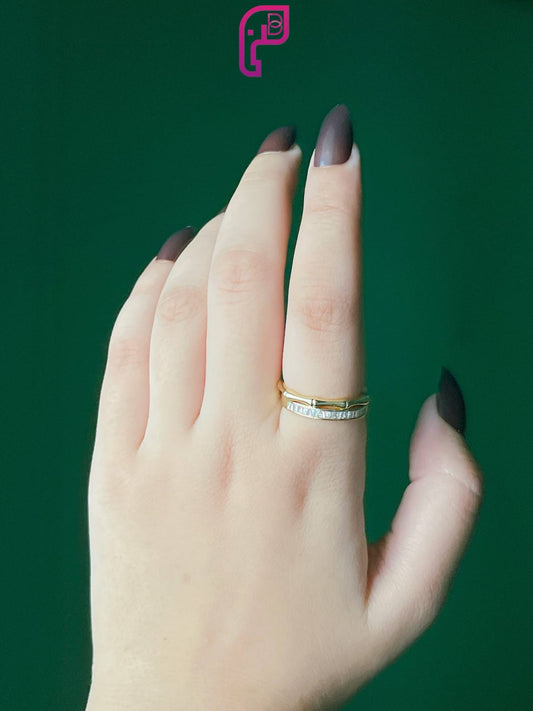 Minimalist Crystal Band