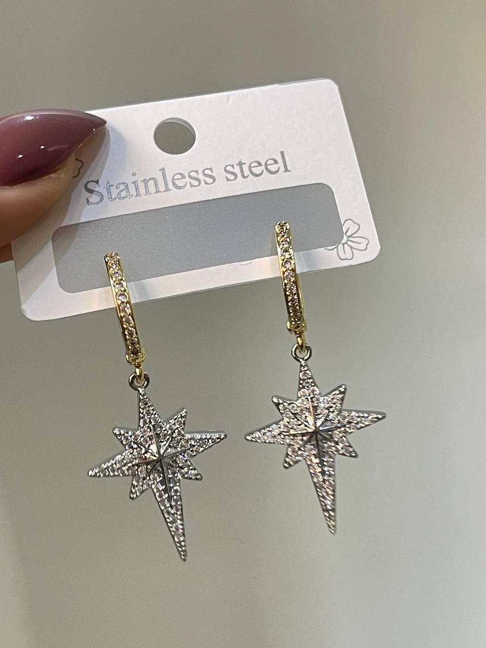 Celestial North Star Hoops