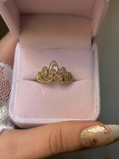 Rapunzel Crown Ring
