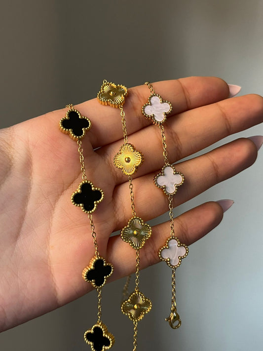 Clover Charm Bracelet