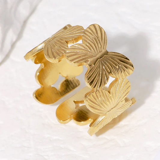 Butterfly Garden Statement Band