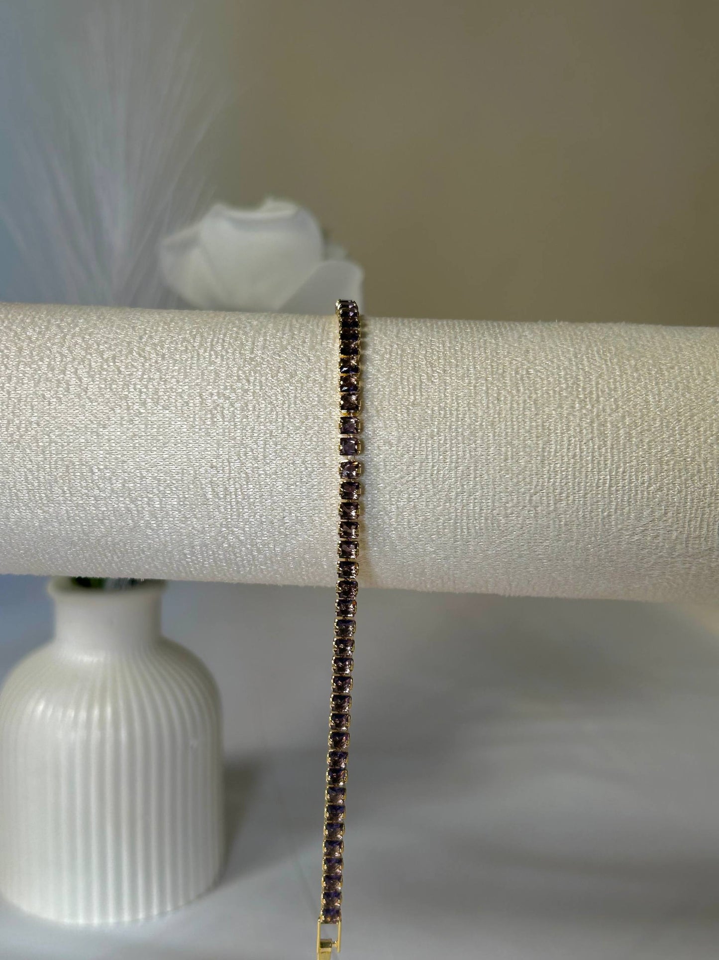 Royal Amethyst Tennis Bracelet