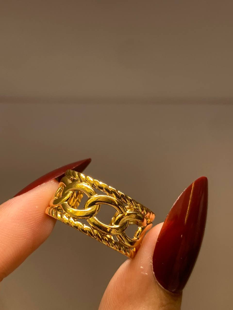Braided Chain Ring