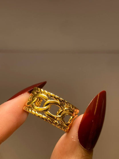 Braided Chain Ring