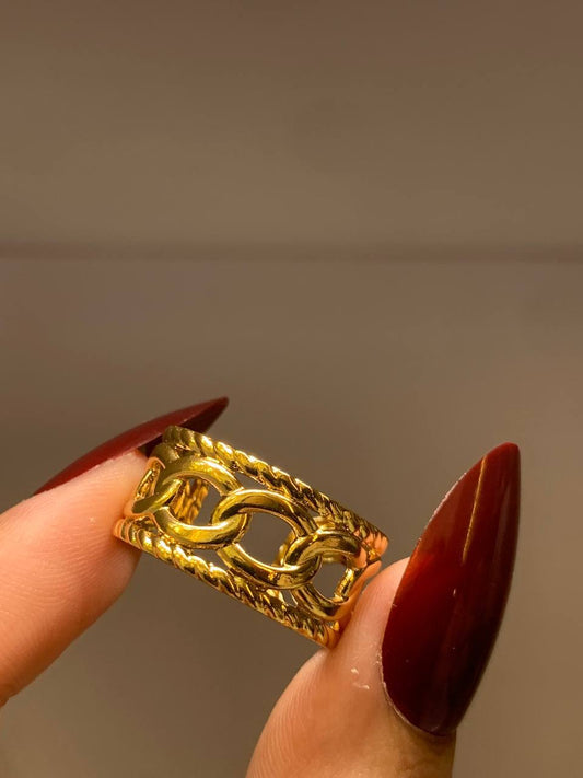 Braided Chain Ring