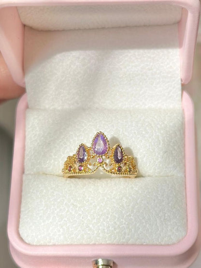 Rapunzel Crown Ring