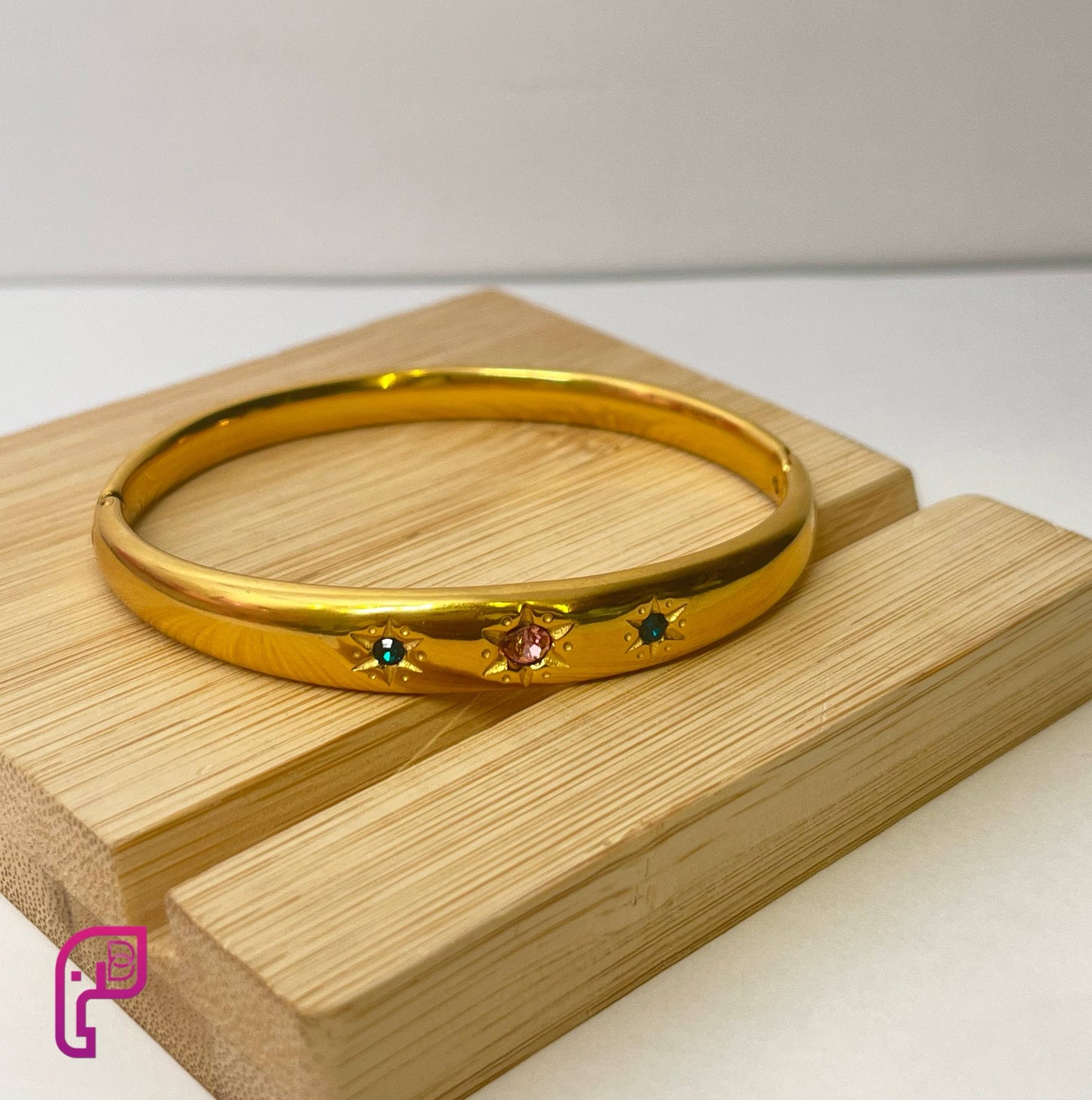 Celestial Gemstone Bangle