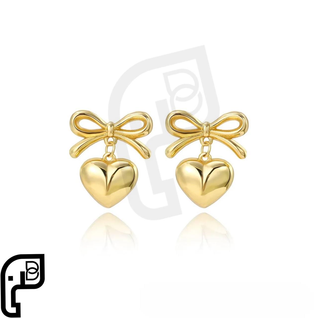 Sweetheart Bow Earrings