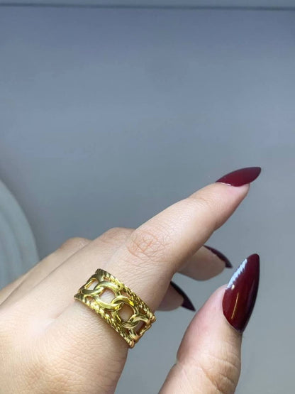 Braided Chain Ring